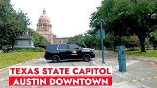 🏛️Texas State Capitol Vicinity  Austin Texas [upl. by Ransom]