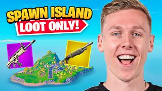 OG Fortnite SPAWN ISLAND Loot ONLY [upl. by Navillus]