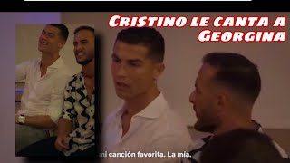 Cristiano Ronaldo Cantando  E Agora  NininhoVaz Dices que me amas pero te escapas de aqui [upl. by Maegan]