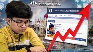 Kamusta Ang RATING Ni GM Daniel Quizon  FIDE World Chess Olympiad 2024 Round 9 [upl. by Oninotna]