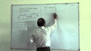 Analysis of transistor amplifier using h parameters Part 1 [upl. by Romola]