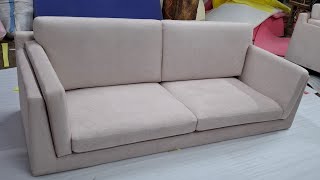 3 seater sofa new design loos cusions loos back loos seat [upl. by Blain820]