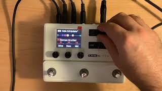 Helix 380 Update is here Line 6 HX Stomp first look [upl. by Yrocal]