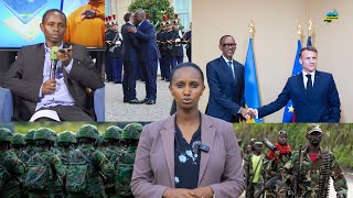 HE MACRON U RWANDA RUKURE INGABO MURI CONGO M23 ISHYIRE INTWARO HASI CONGO YIRUKANE FDRL [upl. by Enelcaj]