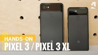 Google Pixel 3 and 3 XL handson review [upl. by Attecnoc]