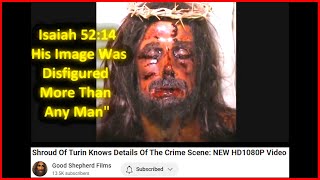 Face of Jesus Was Disfigured as seen on Shroud of Turin shorts [upl. by North456]