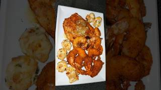 salmon with cheese balls and shrimp subscribe share like salmon shrimp [upl. by Nona503]