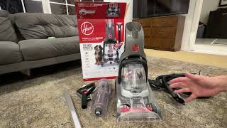 Hoover PowerDash Pet Advanced Compact Carpet Cleaner Review  Everything Thats Included [upl. by Swartz]