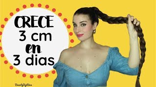 EN 3 DIAS CRECE TU CABELLO 3CM CON ACEITE DE AGUACATE FUNCIONA100 [upl. by Retsim]