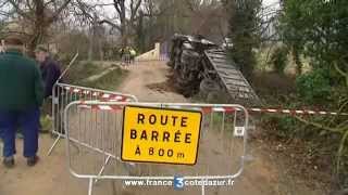 LesArcssurArgens  Solidarité après leffondrement dun pont [upl. by Tasha]