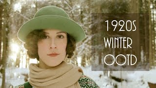 1920s Winter Hiking OOTD [upl. by Filippa]