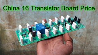 China 16 Transistor Board Price In Bangladesh [upl. by Yole]