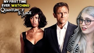 Quantum of Solace 2008  First Time Watching  007 James Bond  Movie Reaction [upl. by Kitarp]