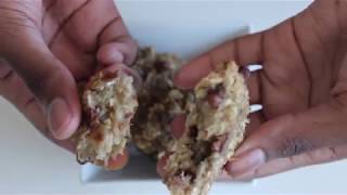 COOKIES A LA BANANE VEGAN 3 INGREDIENTS [upl. by Livia]