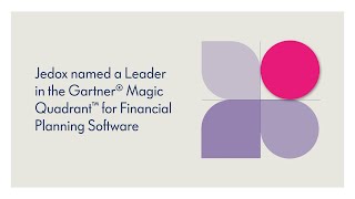 Jedox named a Leader in the Gartner® Magic Quadrant™ for Financial Planning Software [upl. by Retse]