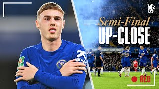 Semifinal victory UPCLOSE 🎥  Chelsea 62 Middlesbrough Match Cam  Carabao Cup 2324 [upl. by Yesac]