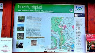 Der Eibenhardtpfad zwischen munitionsbelasteter Fläche im südlichen Burgwald [upl. by Pruter]