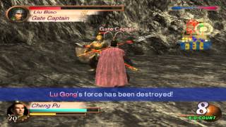 Dynasty Warriors 3  Cheng Pu Gameplay [upl. by Zetrauq]