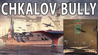 Chkalov The Top Tier Bully  World of Warships [upl. by Johny]