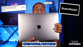 Unboxing My New 2017 MacBook Pro from Back Market  Review [upl. by Rechaba420]