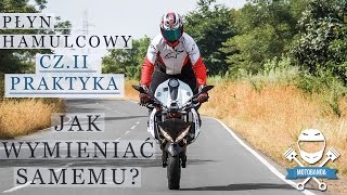 Jak wymienić płyn hamulcowy w motocyklu CZ II Porady Motocyklowe  Motobanda [upl. by Edva389]