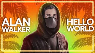 Alan Walker amp Torine  Hello World Lyric Video [upl. by Eggleston]