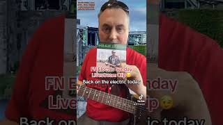 fergalnashmusic livestream clip sunday 22nd september electricguitar fyp tiktolive youtube🎸 [upl. by Eiuqram]