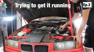 Ep2 Budget Track Car Throttle Body replacement Trying to get it running FAIL [upl. by Nosittam]