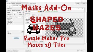 How to create Square and Isometric Shaped Mazes using Puzzle Maker Pro  Mazes 2D Tiles [upl. by Caddric755]