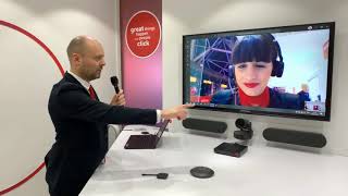 Barco ClickShare Conference CX  Live Demo [upl. by Sdlonyer]