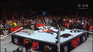 Braun Strowman vs Bronson Reed  WWE RAW 9302024 [upl. by Ora]