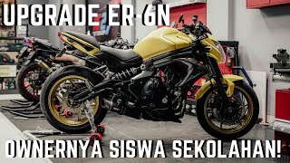 RS27 MOTOSHOPREVIEW UPGRADED KAWASAKI ER6N [upl. by Petey]