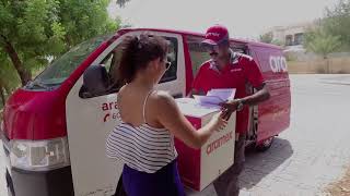 Aramex  delivery test  what3words [upl. by Veronica]