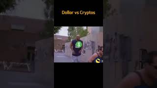 Dollar VS Cryptos 😂 business memes funny cryptocurrency btc crypto cryptotrading [upl. by Gerrit377]