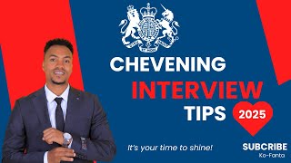 Chevening Scholarship INTERVIEW Tips [upl. by Eelrebma704]