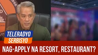 Closed POGO hubs apply as resorts restaurants DILG  Headline sa Hapon 20 November 2024 [upl. by Albur]