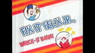 1982 Litwaks Arcade Commercial featuring the original FixIt Felix Jr Game [upl. by Nevarc]