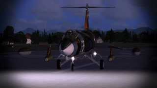 Sim Skunk Works FRF104G Starfighter  The quotZipperquot  OFFICIAL PROMO [upl. by Adnahsam]