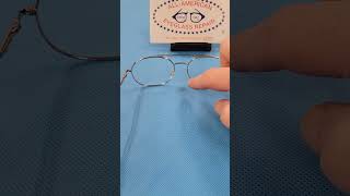 Nose Pad Arm Repair on Eyeglasses [upl. by Mini]