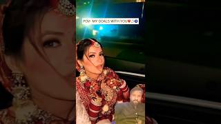 My Goals With You ❤️💍shorts shortvideo trend rajatswati married wedding truelove cutecouple [upl. by Ahsitram]