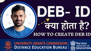 How to Create DEB ID for Online Learning and Distance Education 2024 [upl. by Atiuqat]