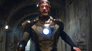 Tony Stark Escape Scene  quot54321  Told Youquot  Iron Man 3 2013 Movie CLIP HD [upl. by Eehtomit]