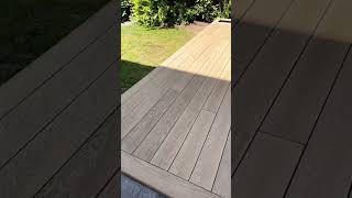 Fitting millboard decking decking gardendesign landscaping [upl. by Addam]