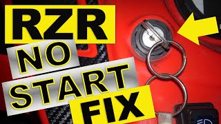 HOT WIRE Your Polaris RZR In a Pinch NO START FIX [upl. by Ellehcrad741]