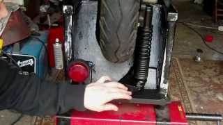 Monowheel Motorcycle Trailer Rebuild  Part One [upl. by Dulcie522]