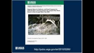 StreamStats Determining Magnitude and Frequency of Floods in California [upl. by Neeka]