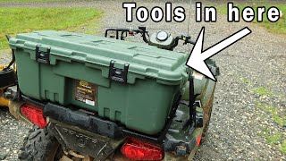 ATV Tool Box  Easy to Install and Remove [upl. by Streetman]