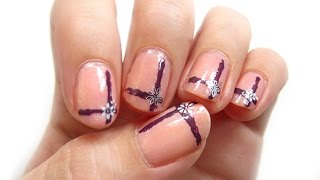 Nageldesign Anleitung für Anfänger Nageldesign mit Nagellack selbst machen  seni Nageldesign [upl. by Lede]