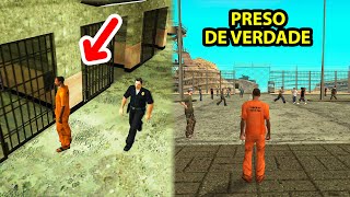 Coloquei uma PRISÃO REALISTA no GTA SAN ANDREAS Vivendo como um PRISIONEIRO [upl. by Davidde]