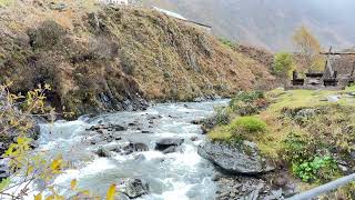 Andermatt Mountains River 4K Autumn 🍂 [upl. by Eityak]